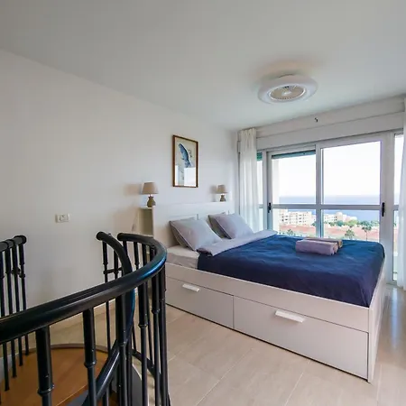 דירה Casa Doble - Penthouse, Pool, Priv Parking, Fibre Net, Spacious Terrace סן מיגל דה אבונה
