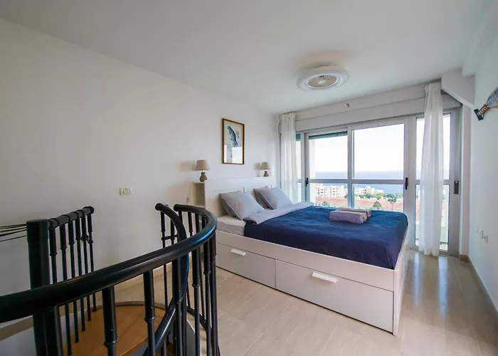דירה Casa Doble - Penthouse, Pool, Priv Parking, Fibre Net, Spacious Terrace סן מיגל דה אבונה